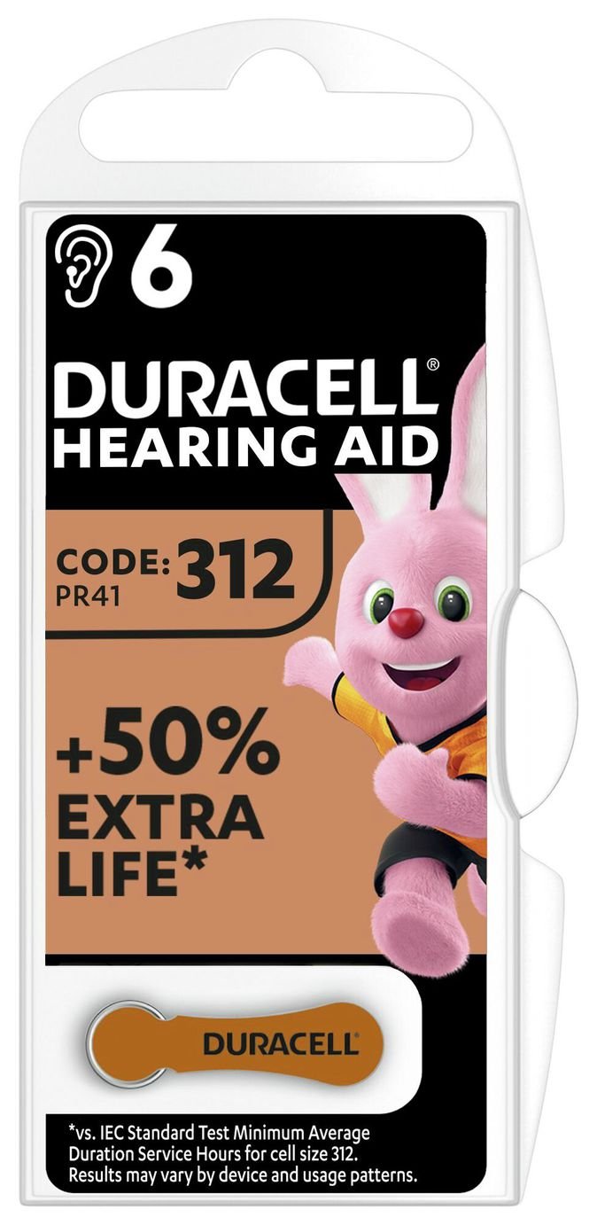 Duracell Hearing Aid 312 Batteries Reviews