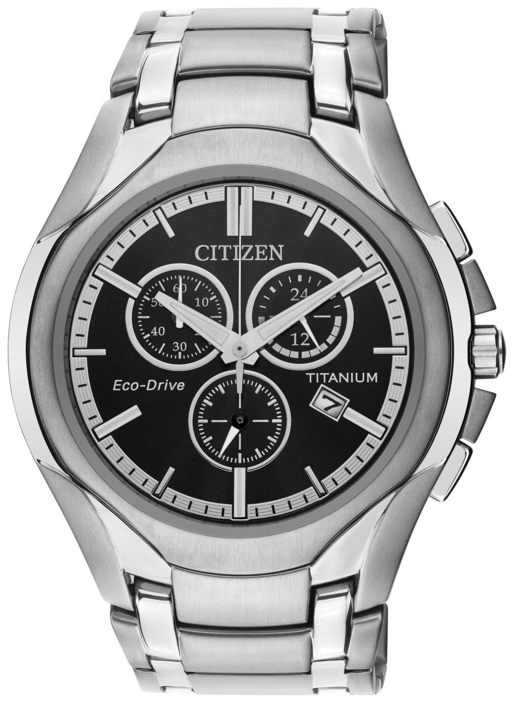  Argos Citizen Men's EcoDrive Titanium Chronograph Watch