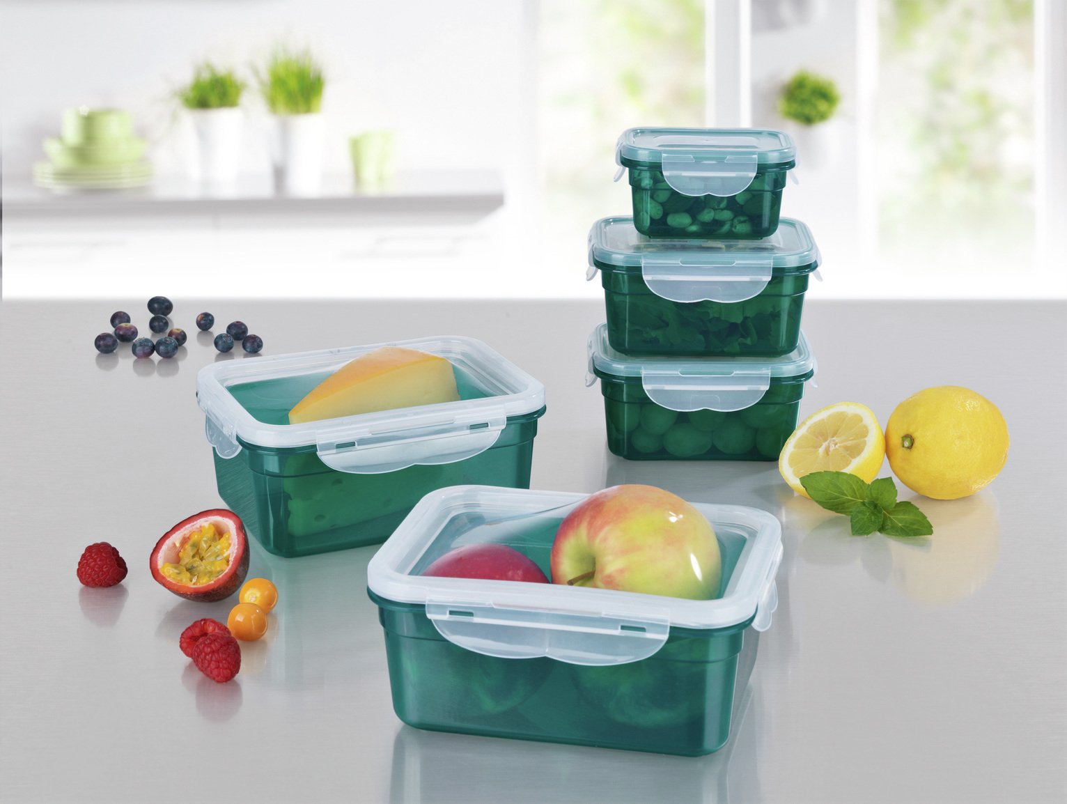 Gourmetmaxx 5 Piece Food Storage Containers with Lids Reviews