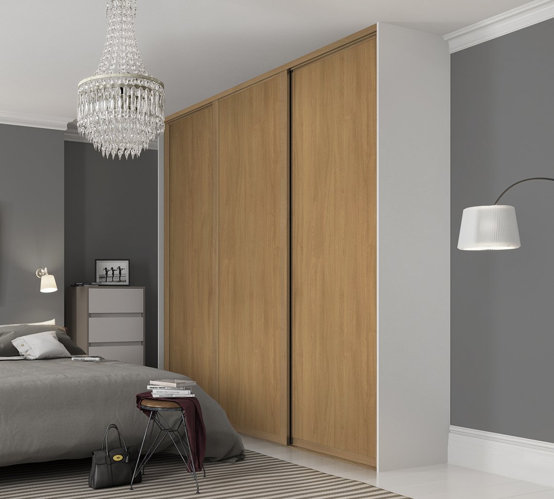 Spacepro Shaker Sliding Wardrobe 2x914mm Oak/Oak at Argos Reviews