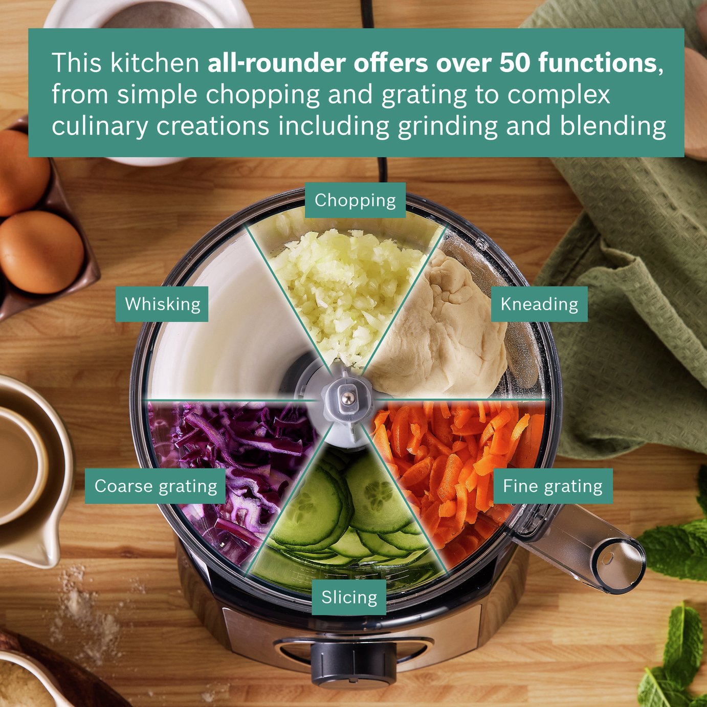 Bosch MCM3501MGB MultiTalent 3 Food Processor Reviews Updated August 2024