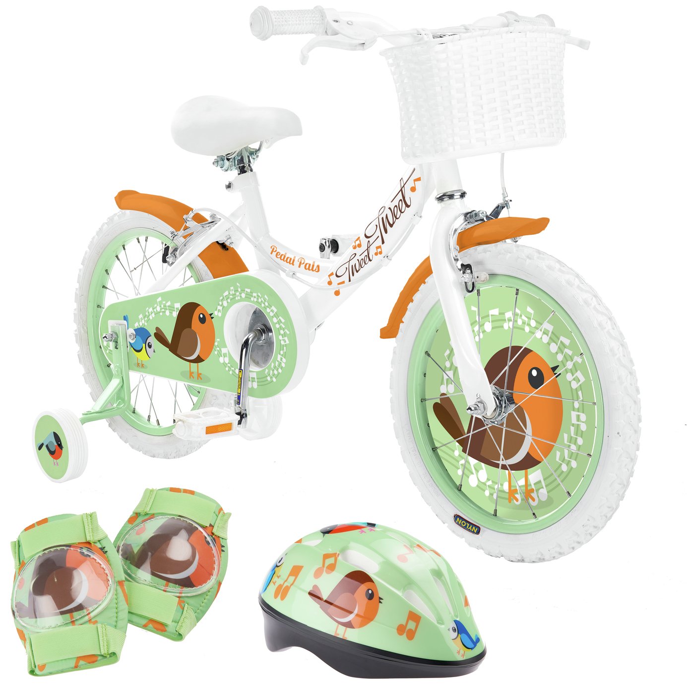 Pedal Pals 16 Inch Tweet Kids Bike and Accessories Bundle Reviews