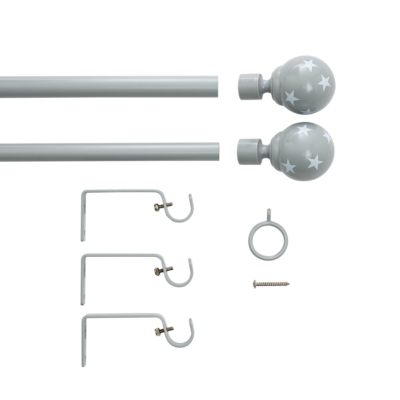 Argos Home Stars Extendable Metal Curtain Pole Reviews