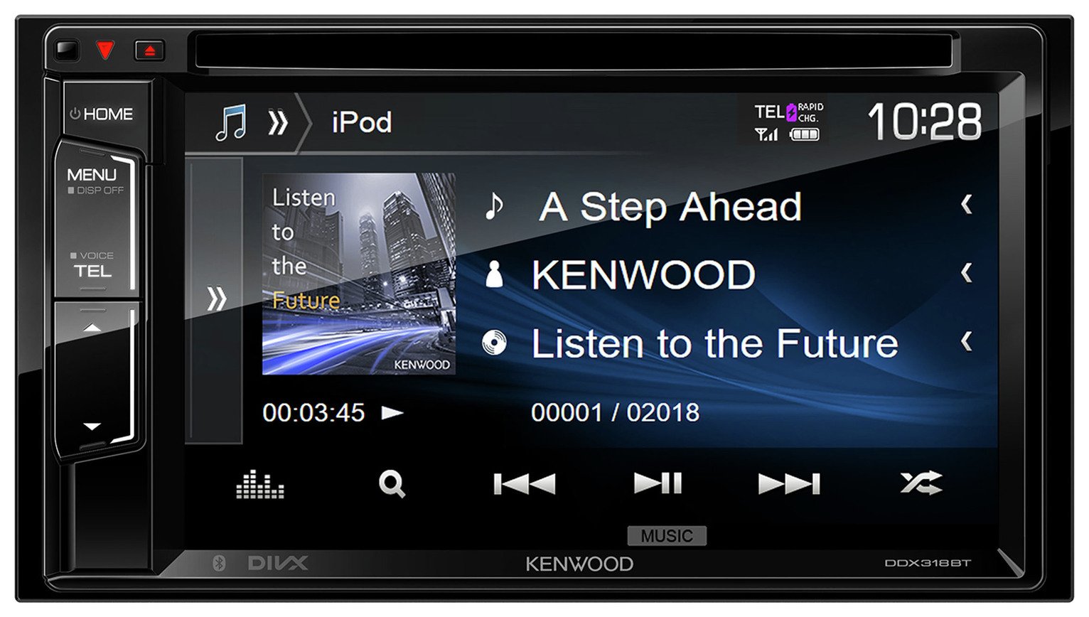 Kenwood DDX-318BT Car Stereo (8169778) | Argos Price Tracker