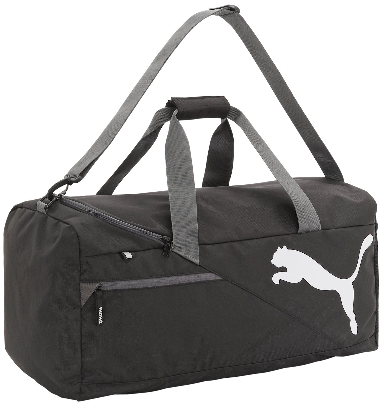 Puma Black Fundamental Medium Sports Bag (8198677) Argos Price