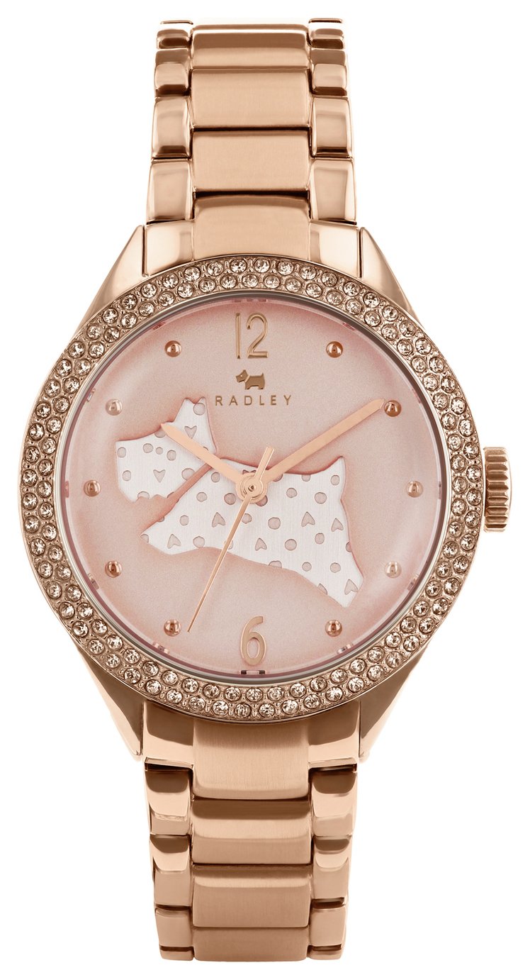 Radley Ladies' Great Outdoors RY4190 Rose Gold Plated Watch Reviews