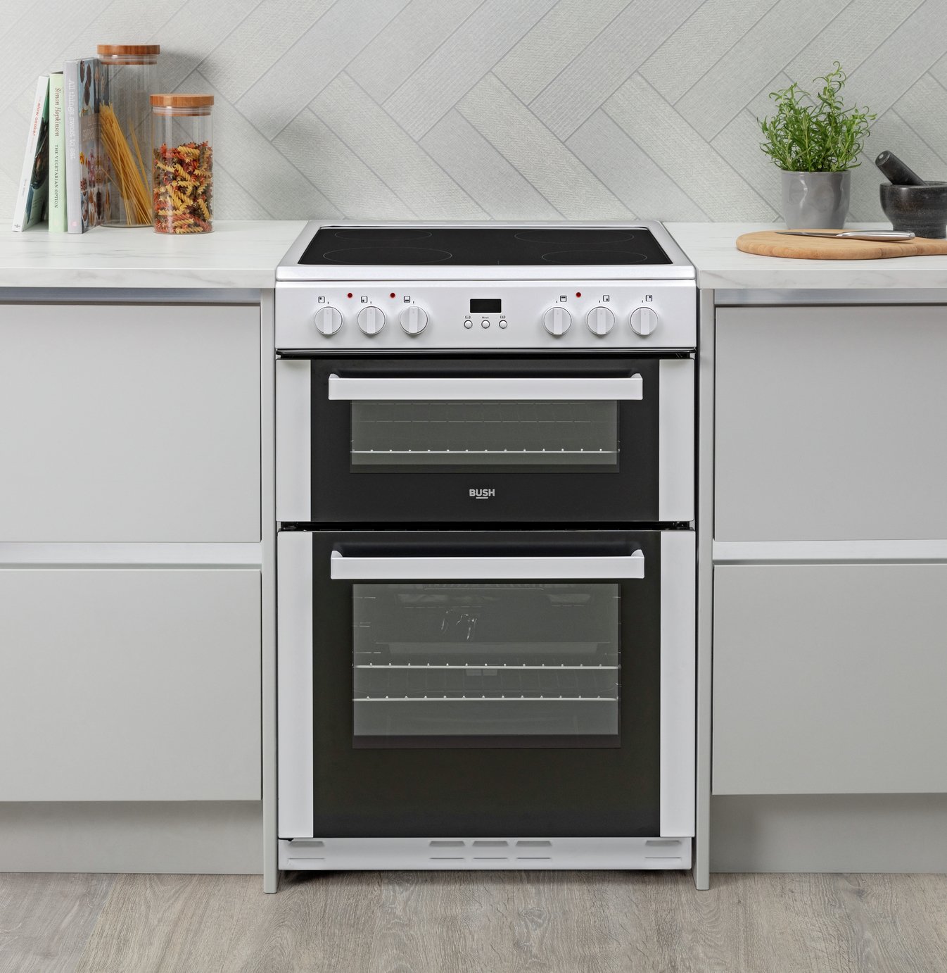 Bush BDBL60ELW 60cm Double Oven Electric Cooker Reviews Updated