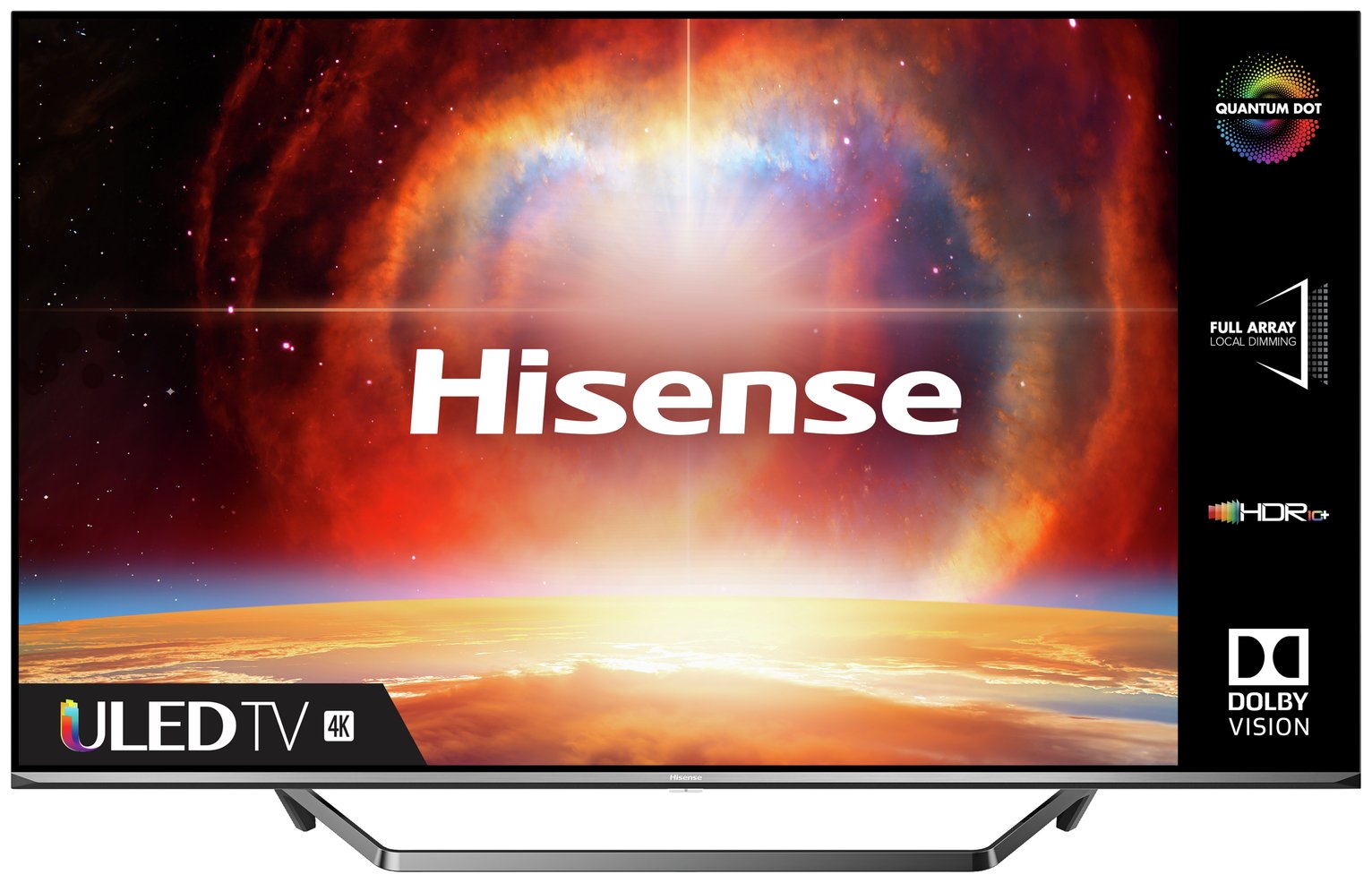 Hisense 55U7QFTUK 55 Inch Smart 4K Ultra HD QLED TV with HDR Reviews