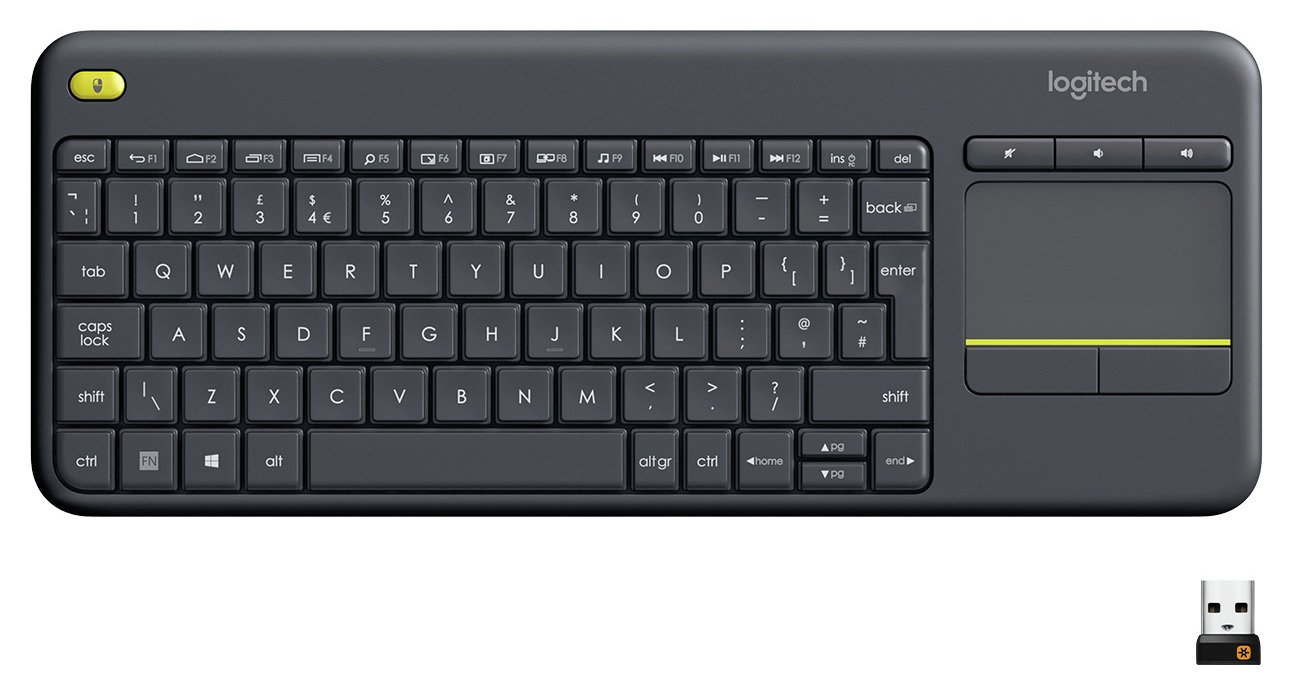 Logitech K400 Plus Wireless Keyboard (8239385) Argos Price Tracker pricehistory.co.uk