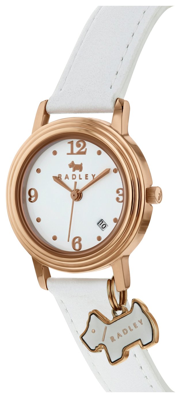 Radley Ladies' Darlington RY2006 White Leather Strap Watch Reviews