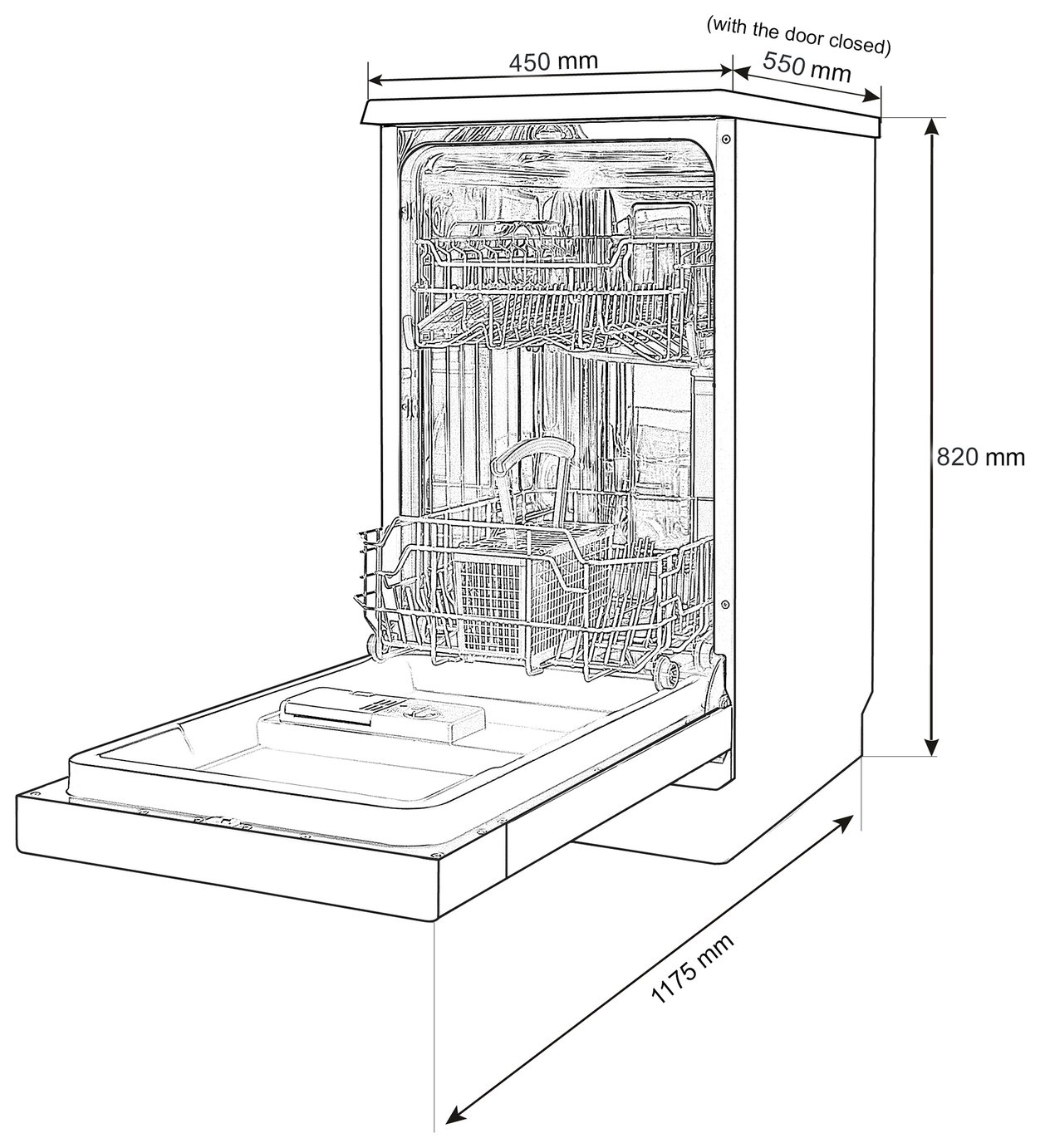 Bush DW9SLINTW Slimline Integrated Dishwasher Reviews