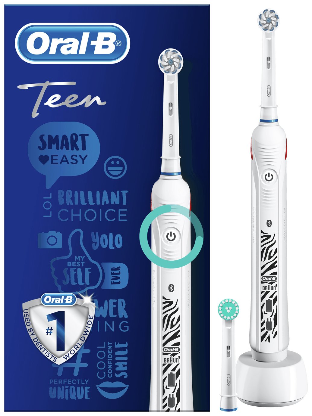 OralB Pro 2000 Cross Action Electric Toothbrush (8249629) Argos