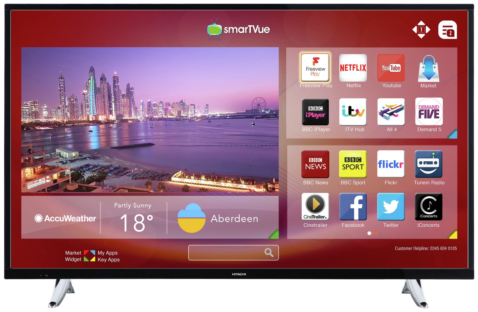 Review of Hitachi 50 Inch Smart Full HD TV