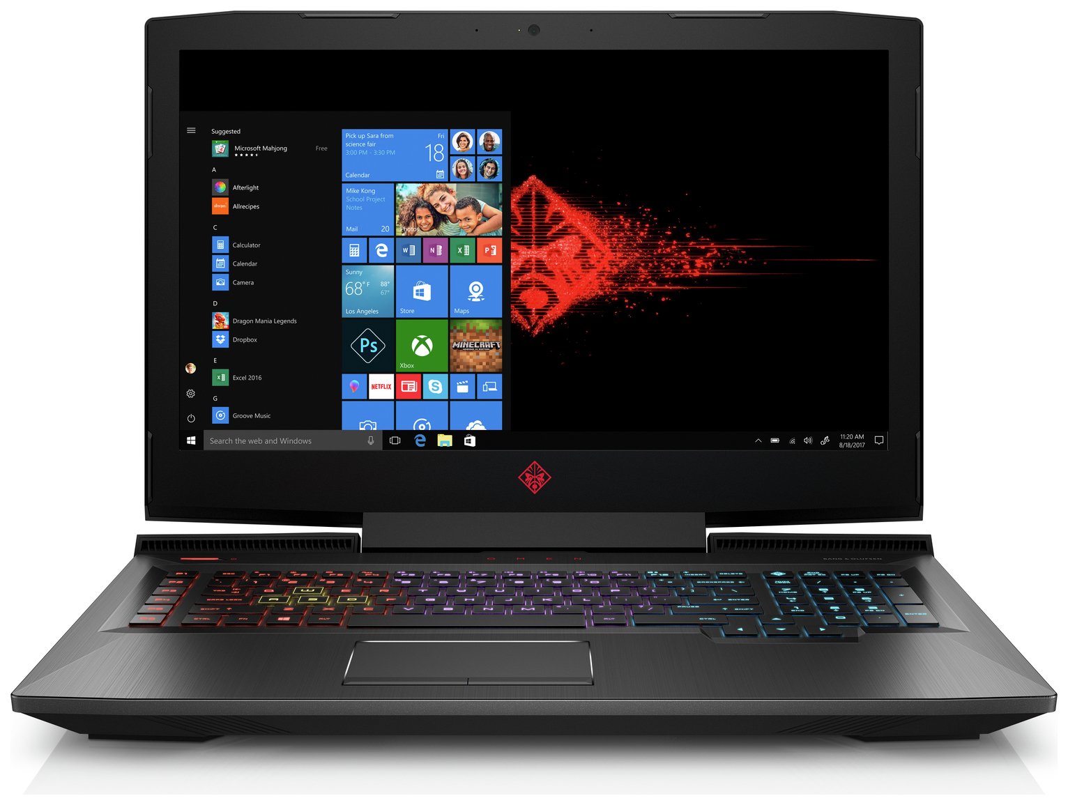 HP Omen 17 Inch i7 8GB 1TB 128GB GTX1050Ti Laptop Reviews