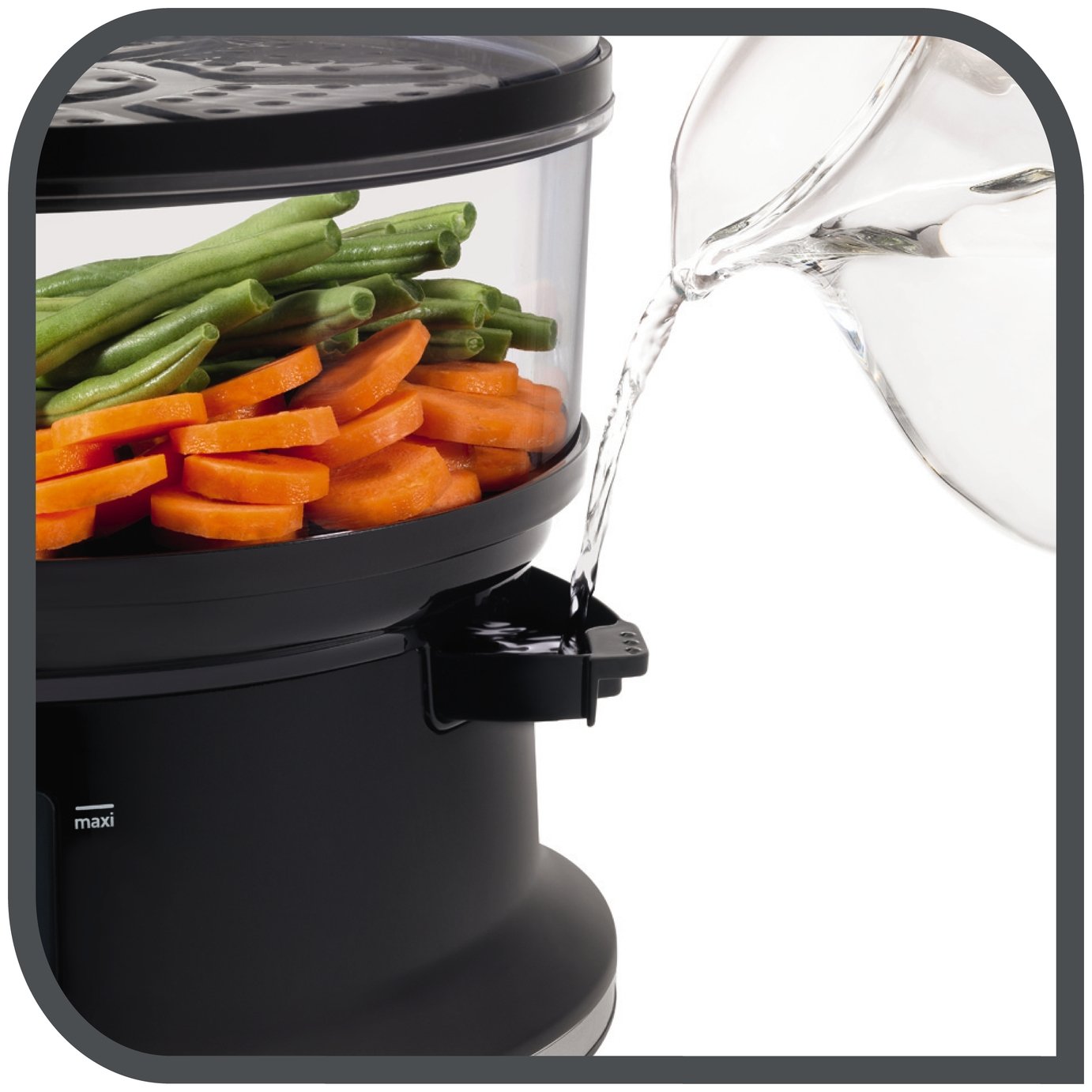 Tefal VC140165 Convenient 2 Bowl Steamer Reviews