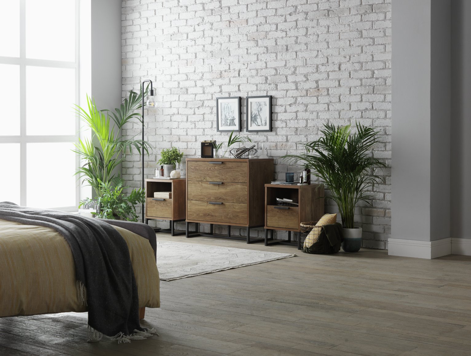 Argos Home Nomad 2 Bedside and 3 Drawer Package Reviews