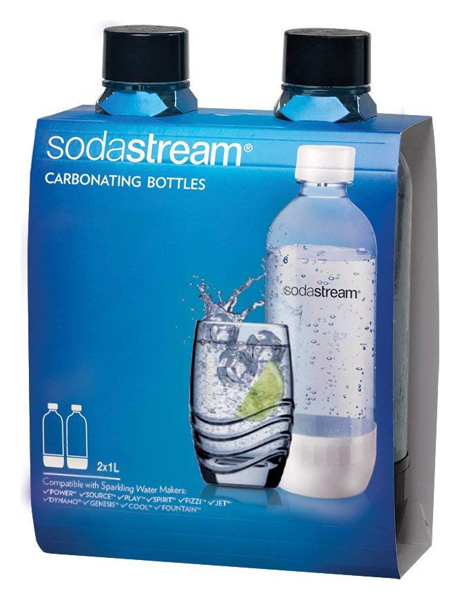 SodaStream 2 x 1 Litre Carbonating Bottles Reviews