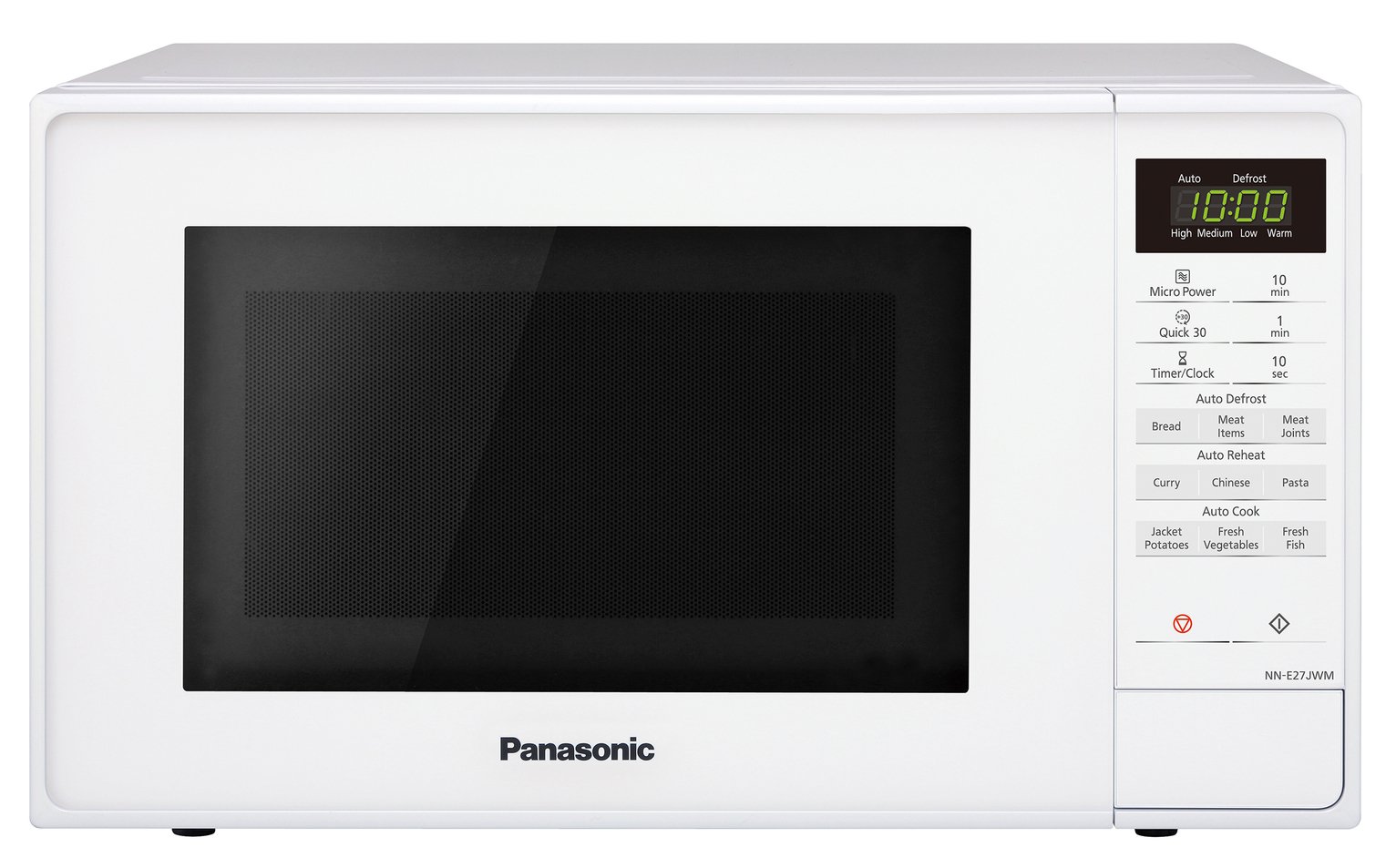 Panasonic Cu Ft 1200W Genius Sensor Countertop Microwave Oven, Black