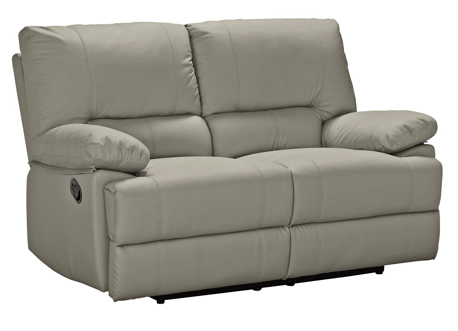 Argos Home Devlin 2 Seater Leather Mix Recliner Sofa Reviews