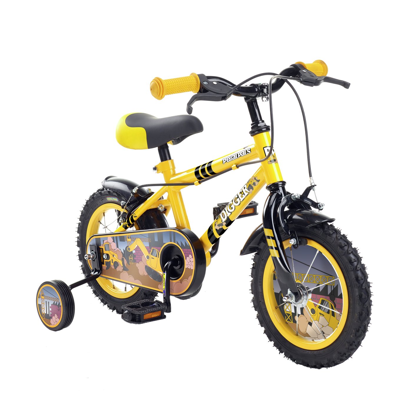 Pedal Pals 12 Inch Digger Kids Bike and Accessories Set Reviews