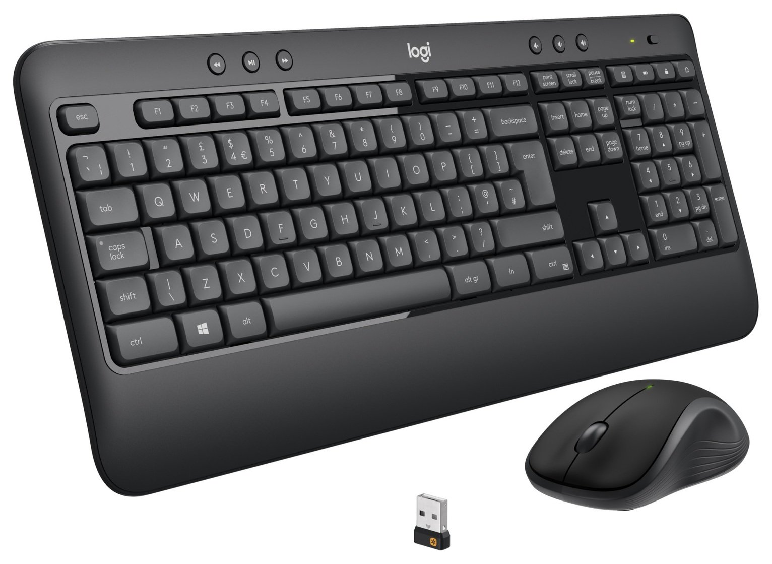 Logitech MK540 Wireless Keyboard and Mouse Reviews