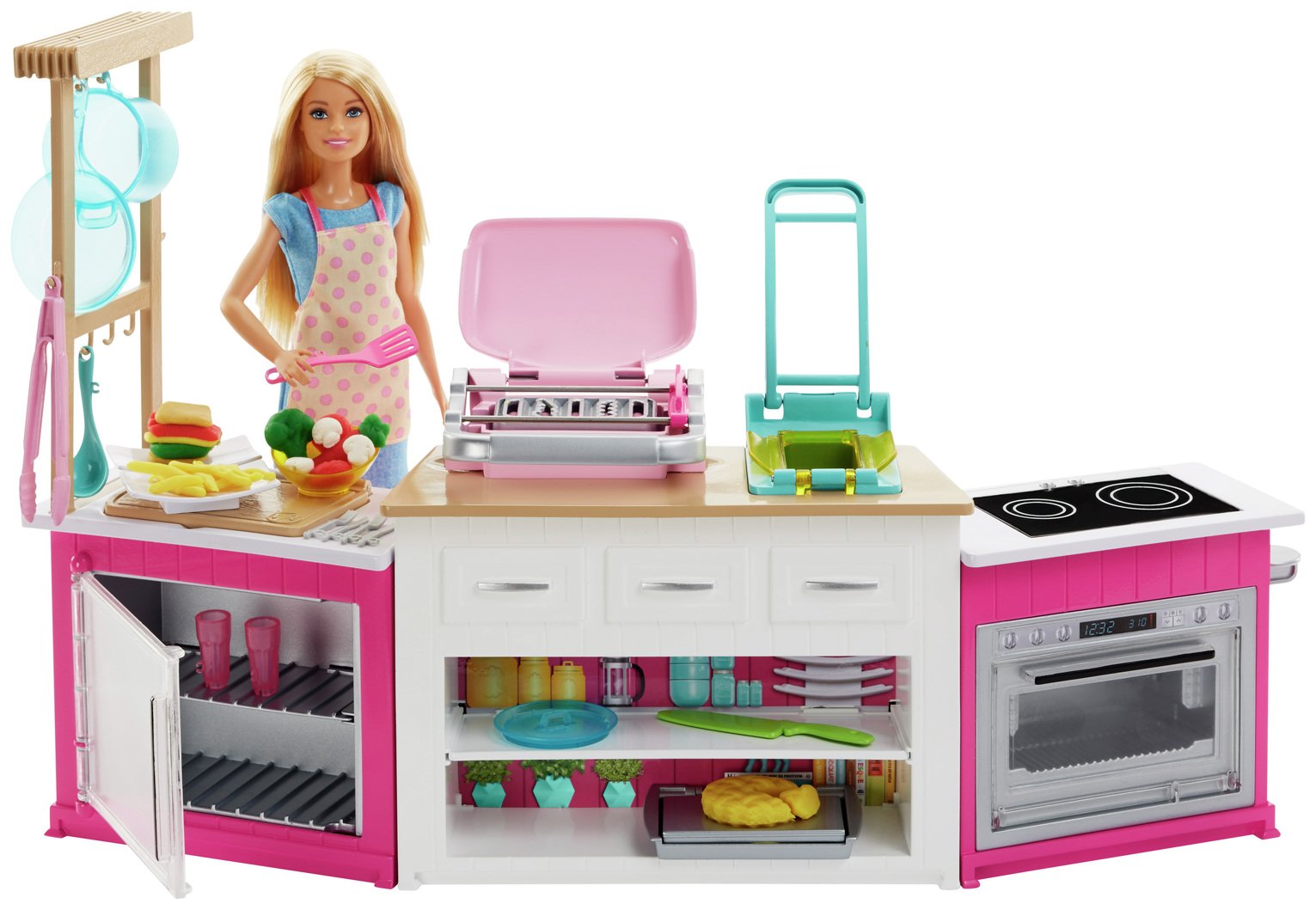 Barbie Ultimate Kitchen Playset with Doll (8364937) Argos Price