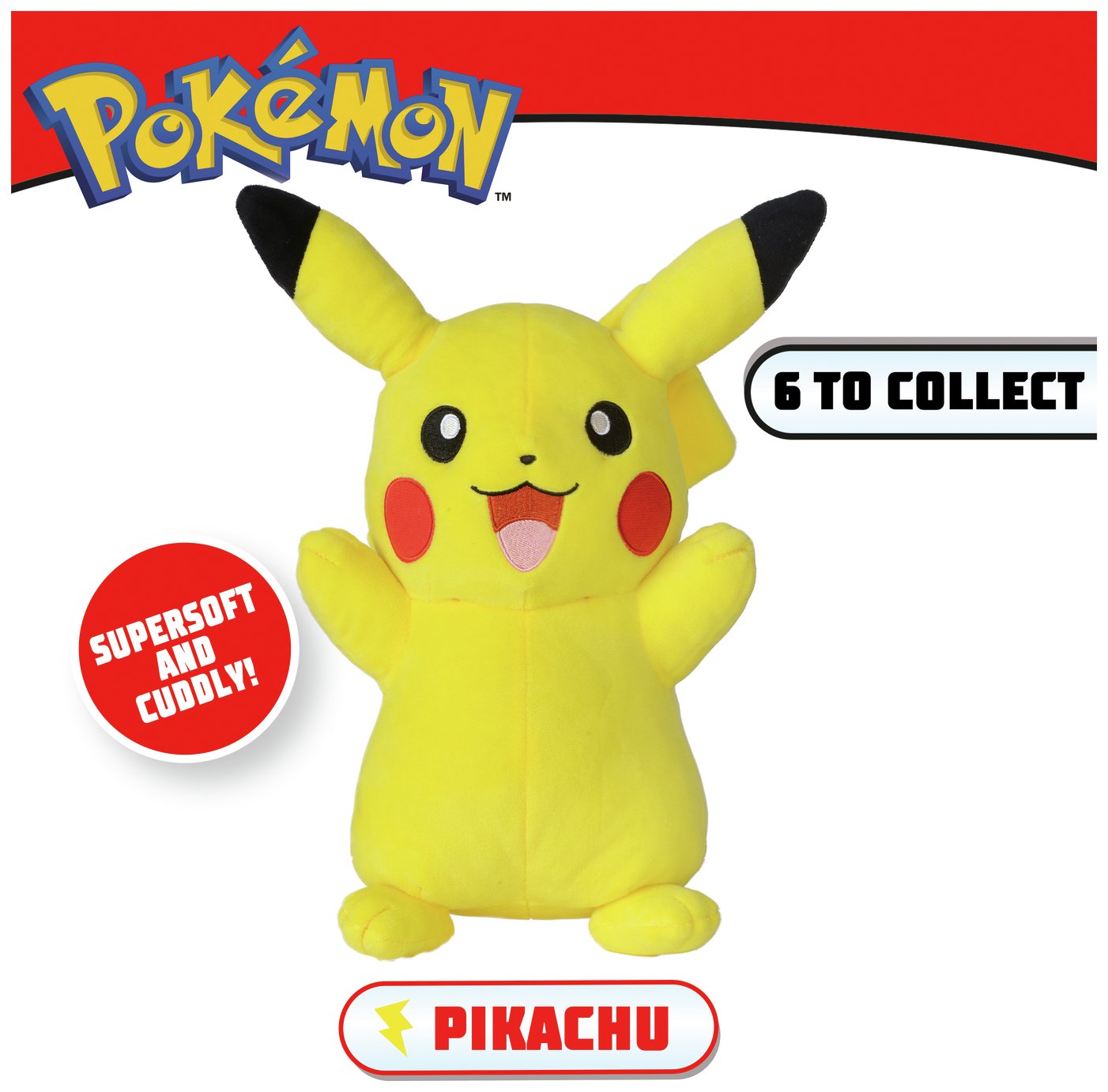 Pokemon Pikachu 12 Inch Plush (8366643) Argos Price Tracker
