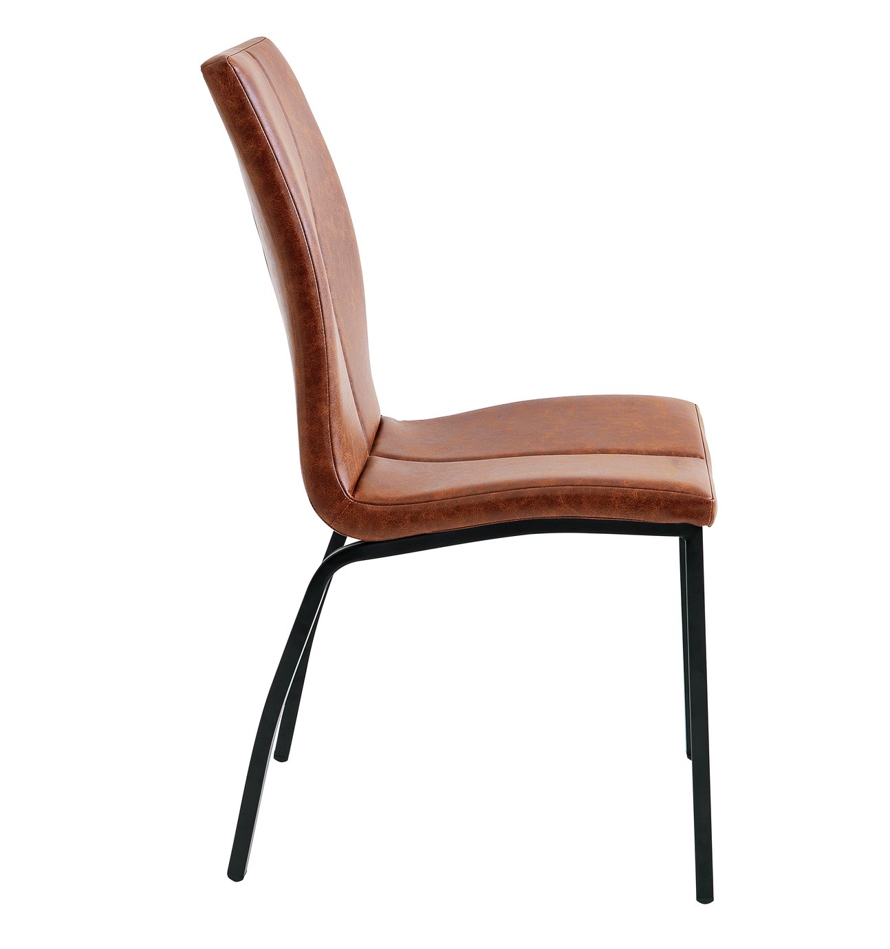 Argos Home Milo Pair of Curve Back Dining Chairs Reviews