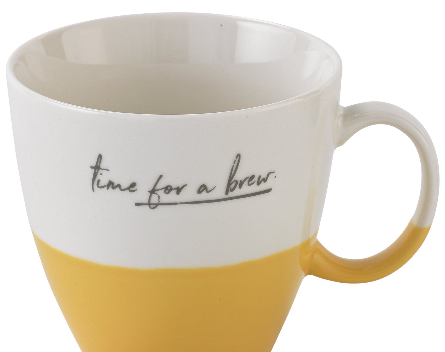 Argos Home Set of 4 Time for a Brew Mugs Reviews