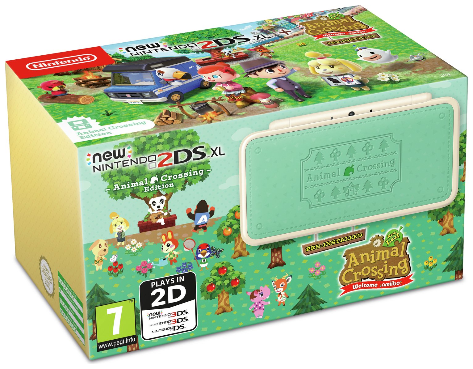 Nintendo 2DS XL Console Animal Crossing New Leaf Edition Reviews