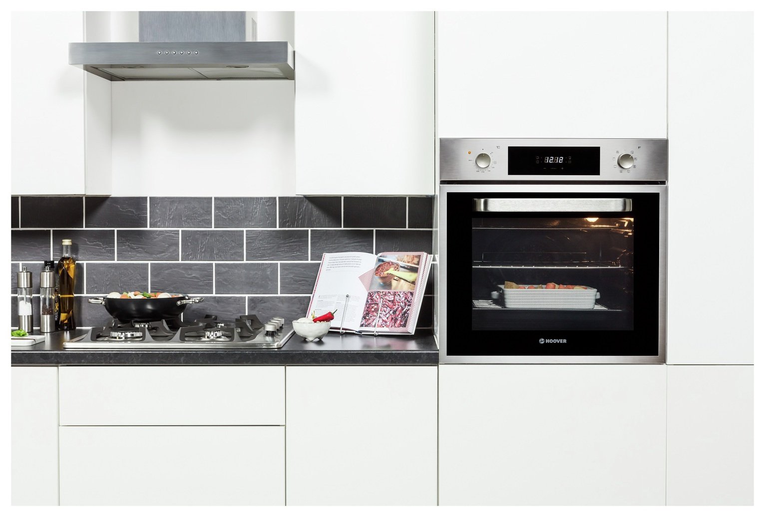 Hoover HPRGM60SS Gas Hob with Multifunction Oven Reviews