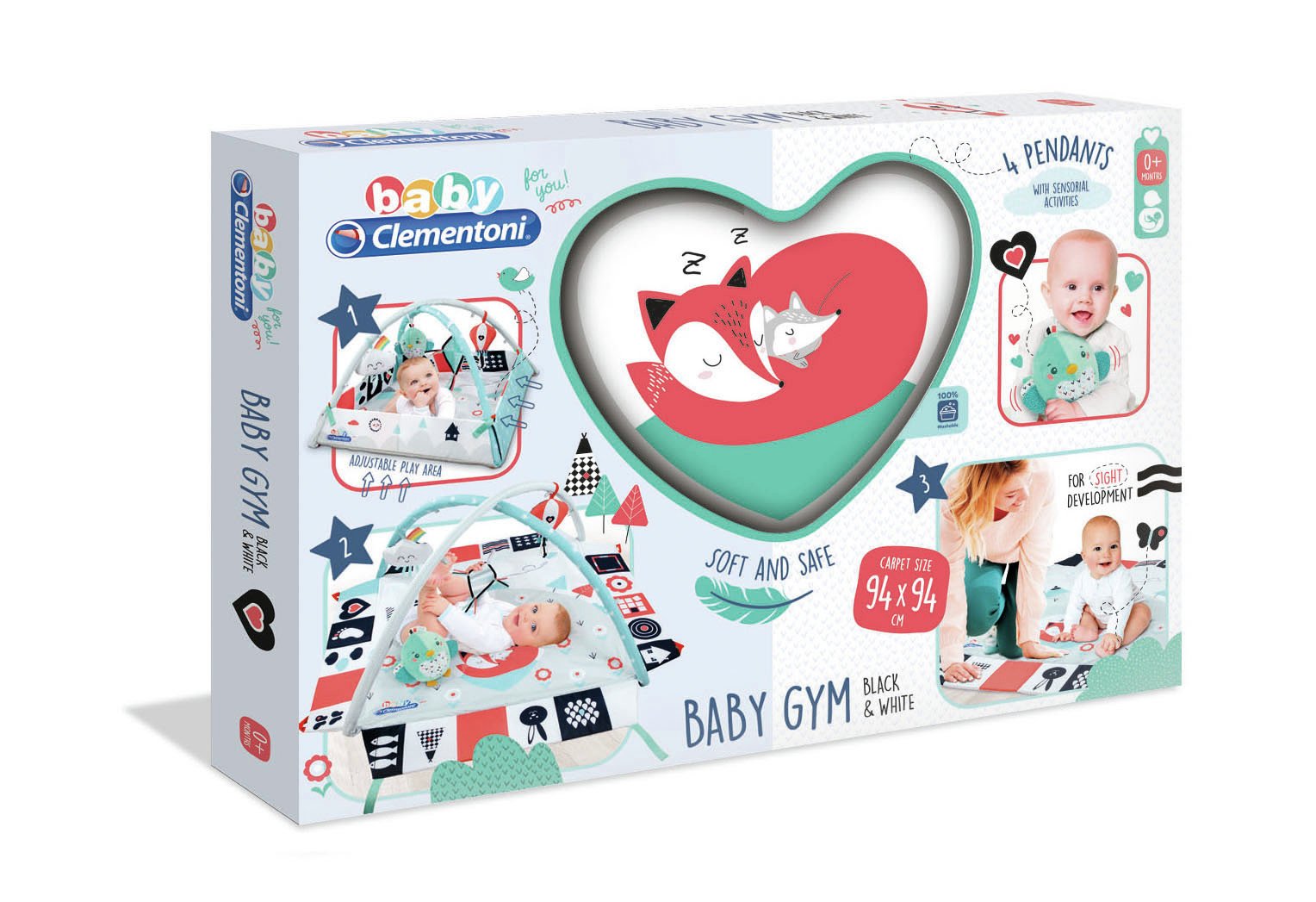 Baby Clementoni Black & White Baby Gym Reviews Updated January 2022