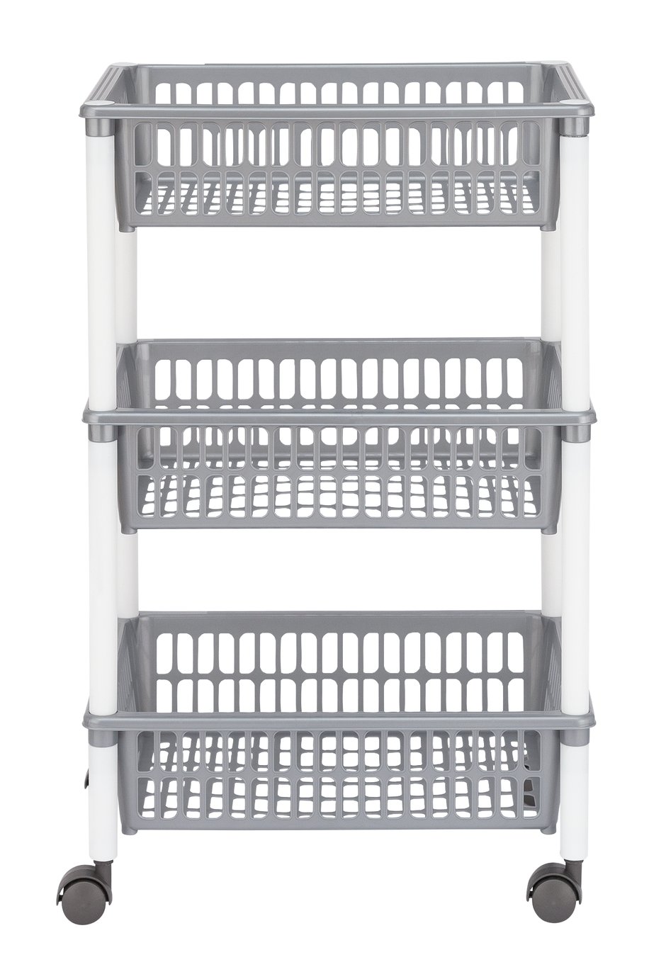 Argos Home 3 Tier Plastic Vegetable Trolley Reviews Updated January 2024