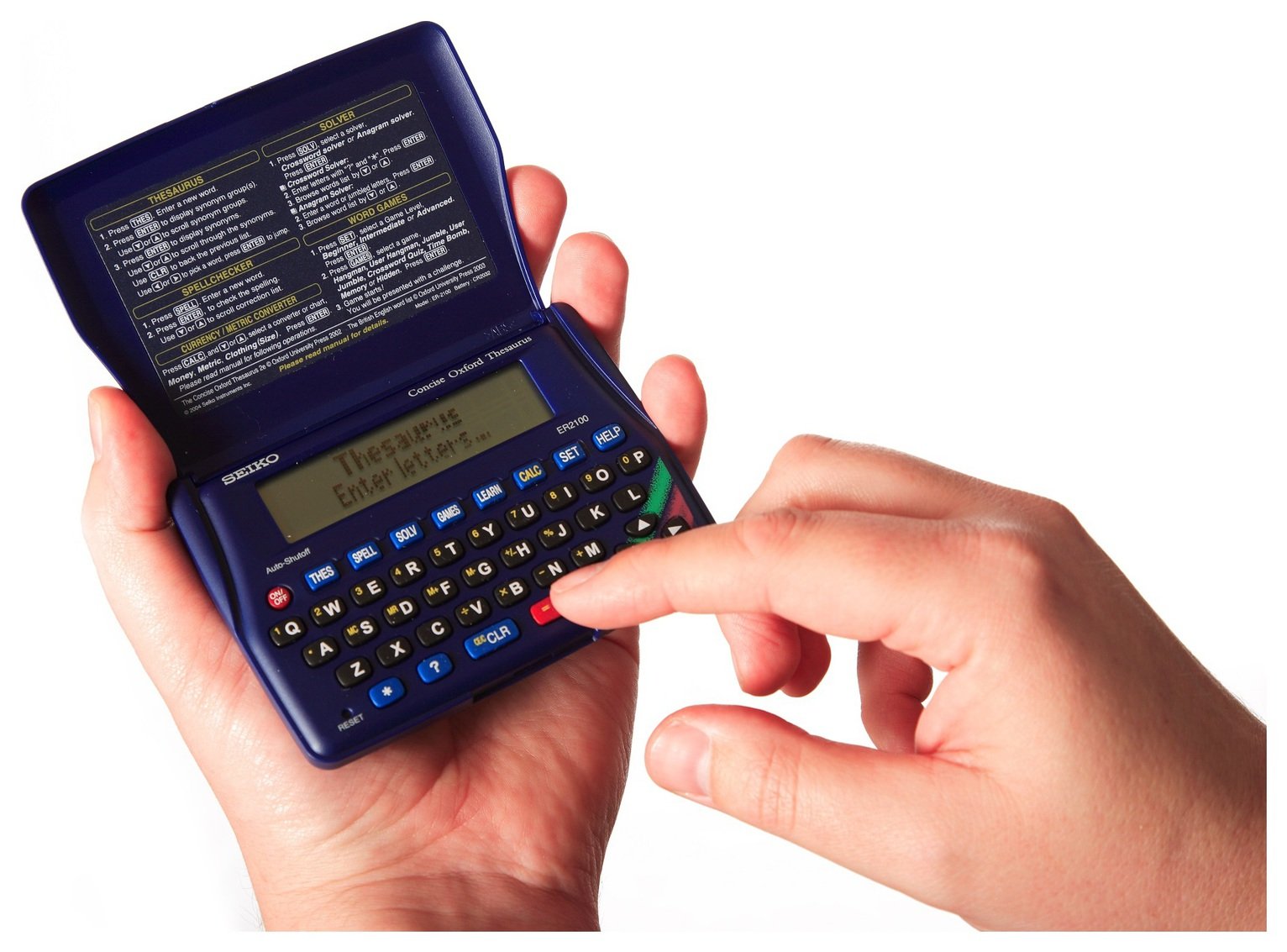 Seiko ER2100 Concise Oxford Thesaurus and Spellchecker Reviews