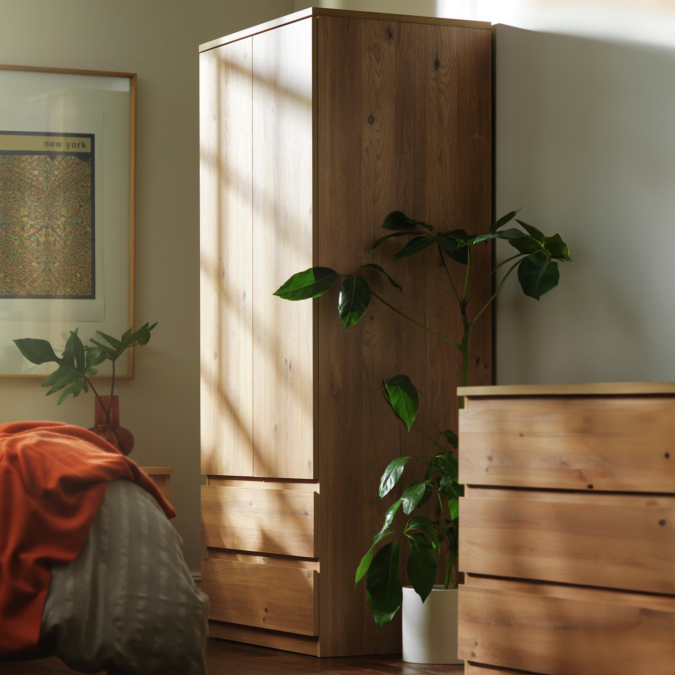 Argos Home Jenson 2 Door 2 Drawer Wardrobe Reviews Updated August 2024