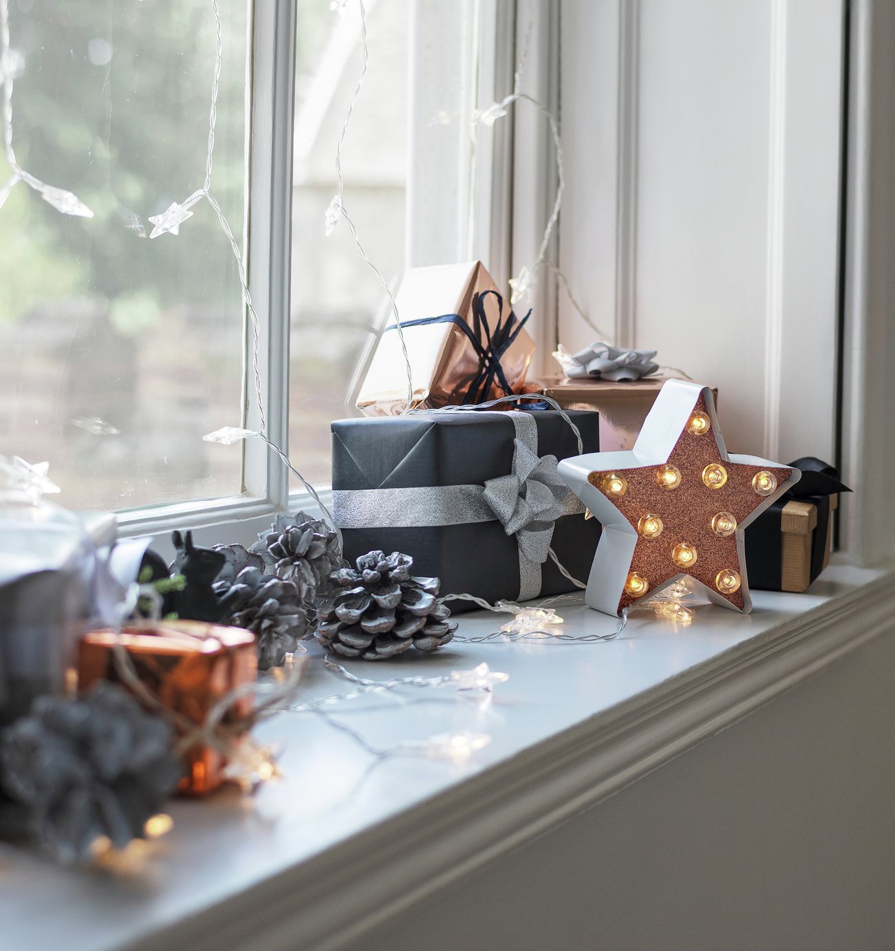 Argos Home Set of 60 Star Curtain Lights Reviews