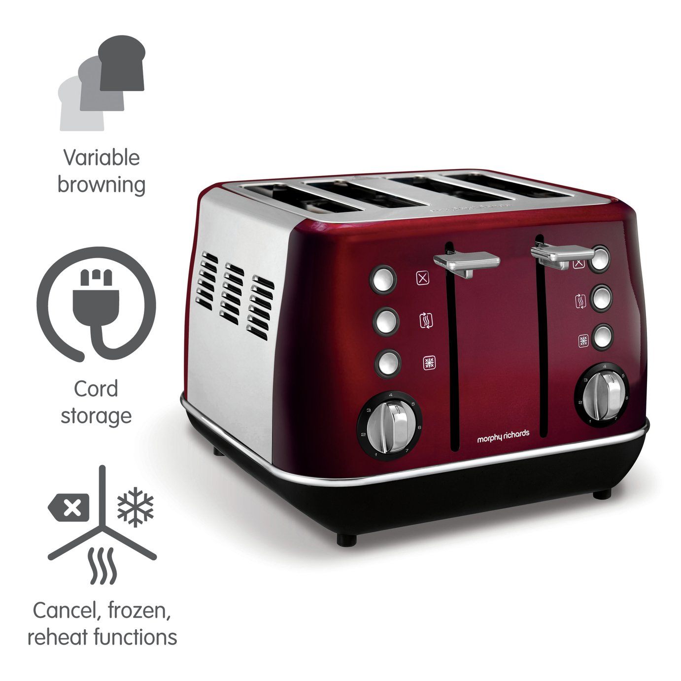 Morphy Richards 240108 Evoke 4 Slice Toaster Reviews