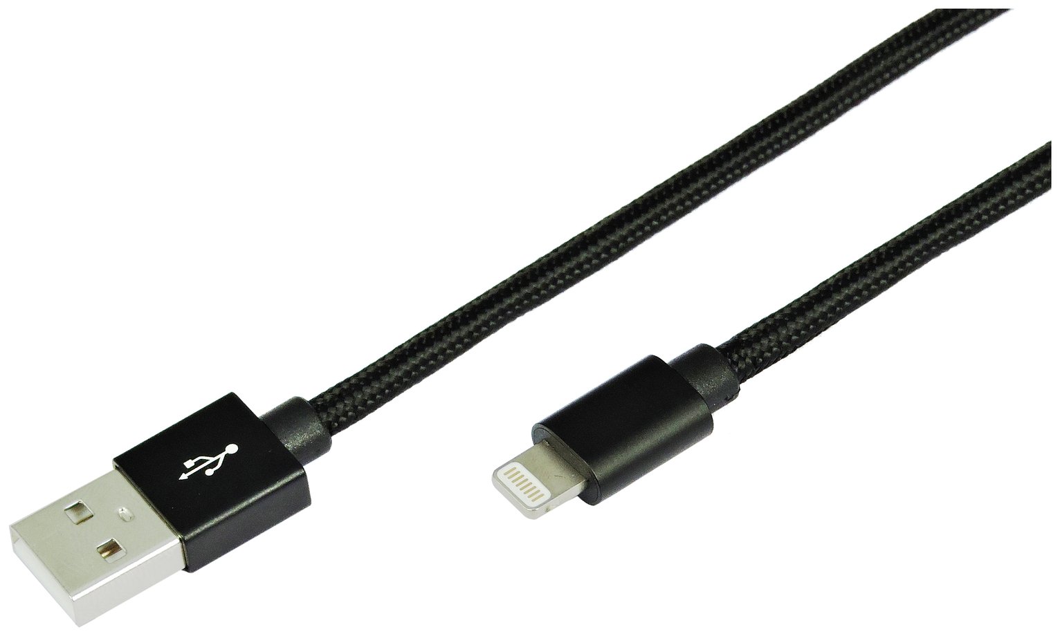 2m Braided Lightning Cable Black Reviews