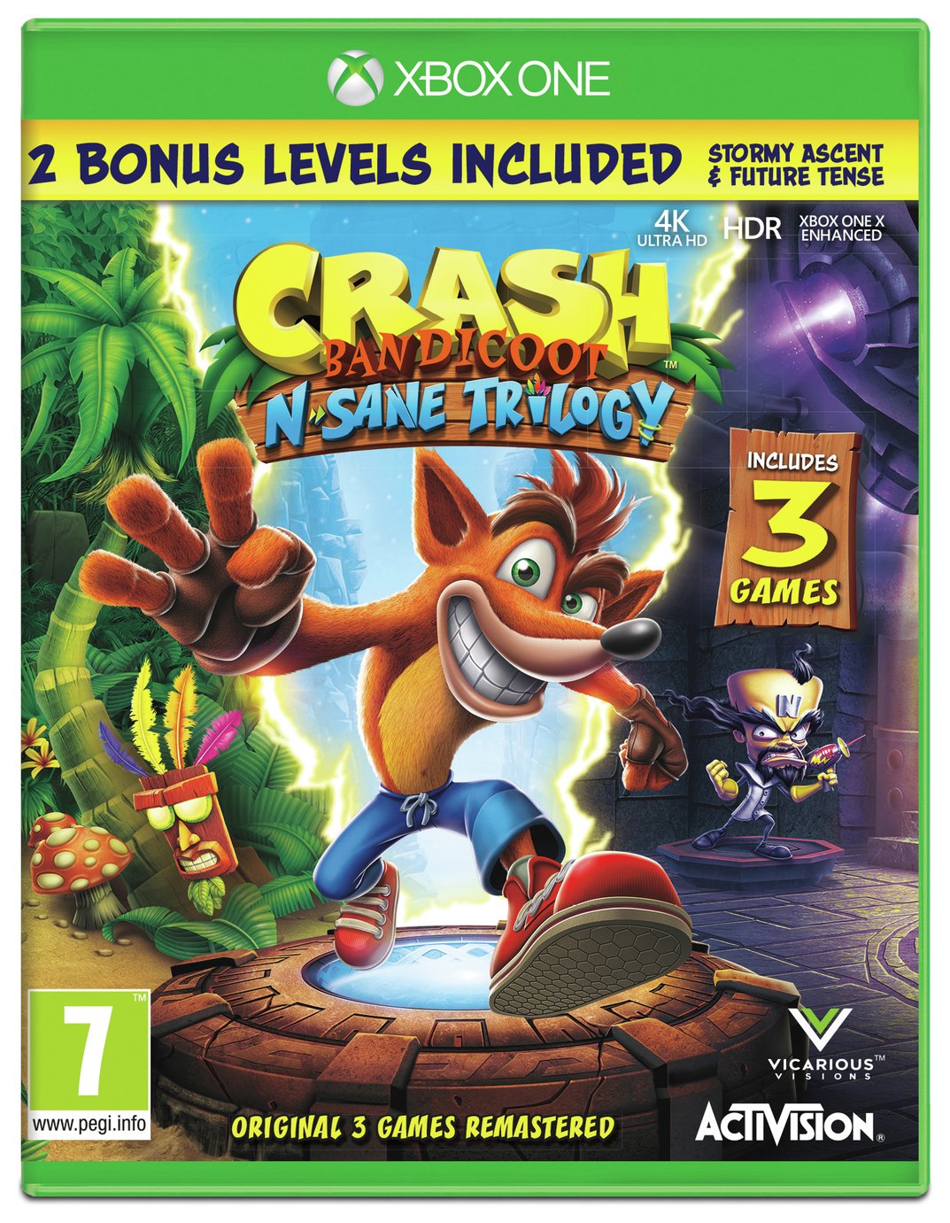 Crash Bandicoot N.Sane Trilogy Xbox One Game Reviews