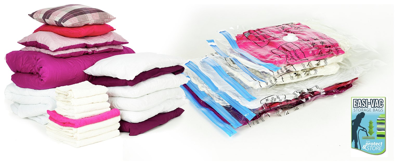 Protect & Store EasiVac Family Vacuum Roll Storage Bag 6 Pc at Argos