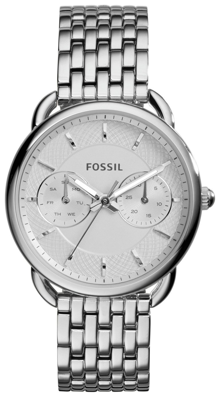 Fossil Ladies' Tailor ES3712 Silver Tone Chronograph Watch Reviews