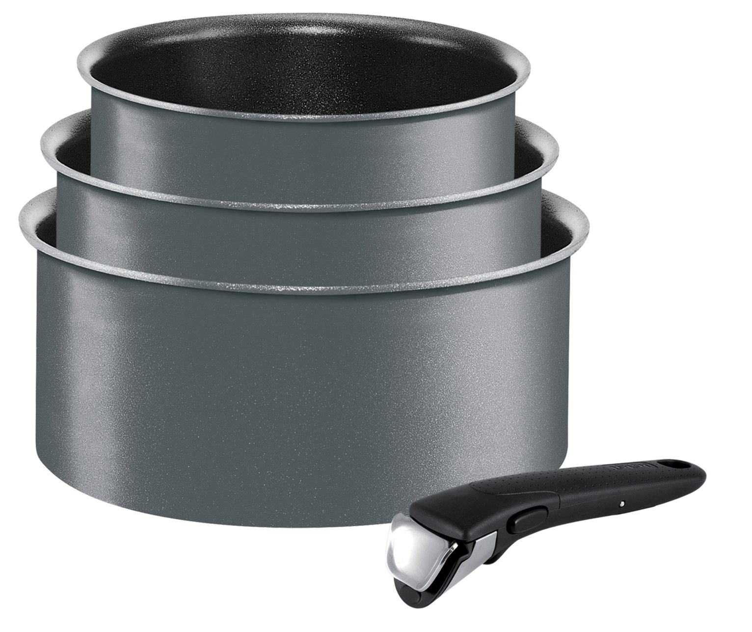 Tefal Ingenio 4 Piece Aluminium Saucepan Set review 8.6 / 10