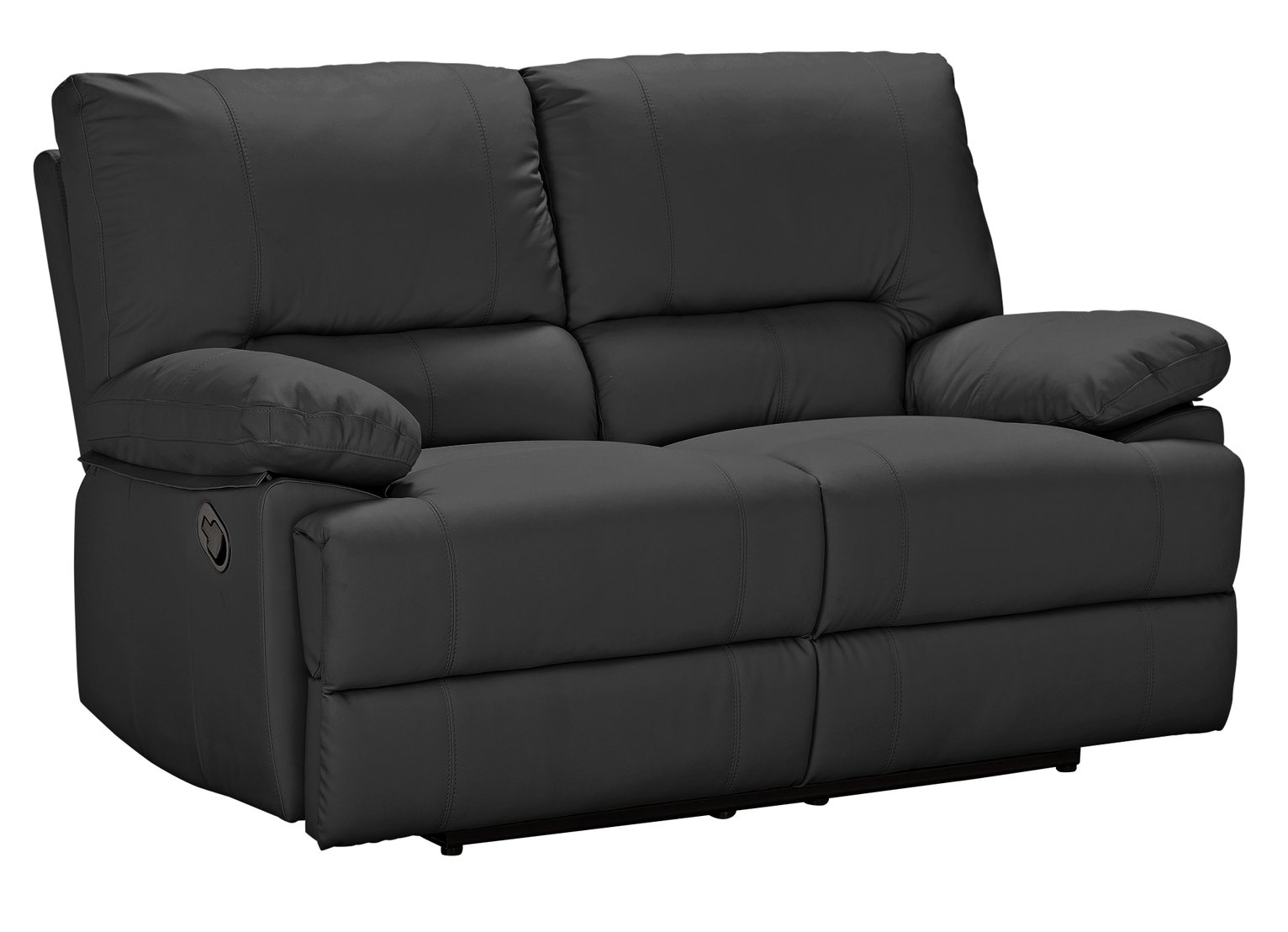 Argos Home Devlin 2 Seat Leather/ L.E Recliner Sofa Reviews