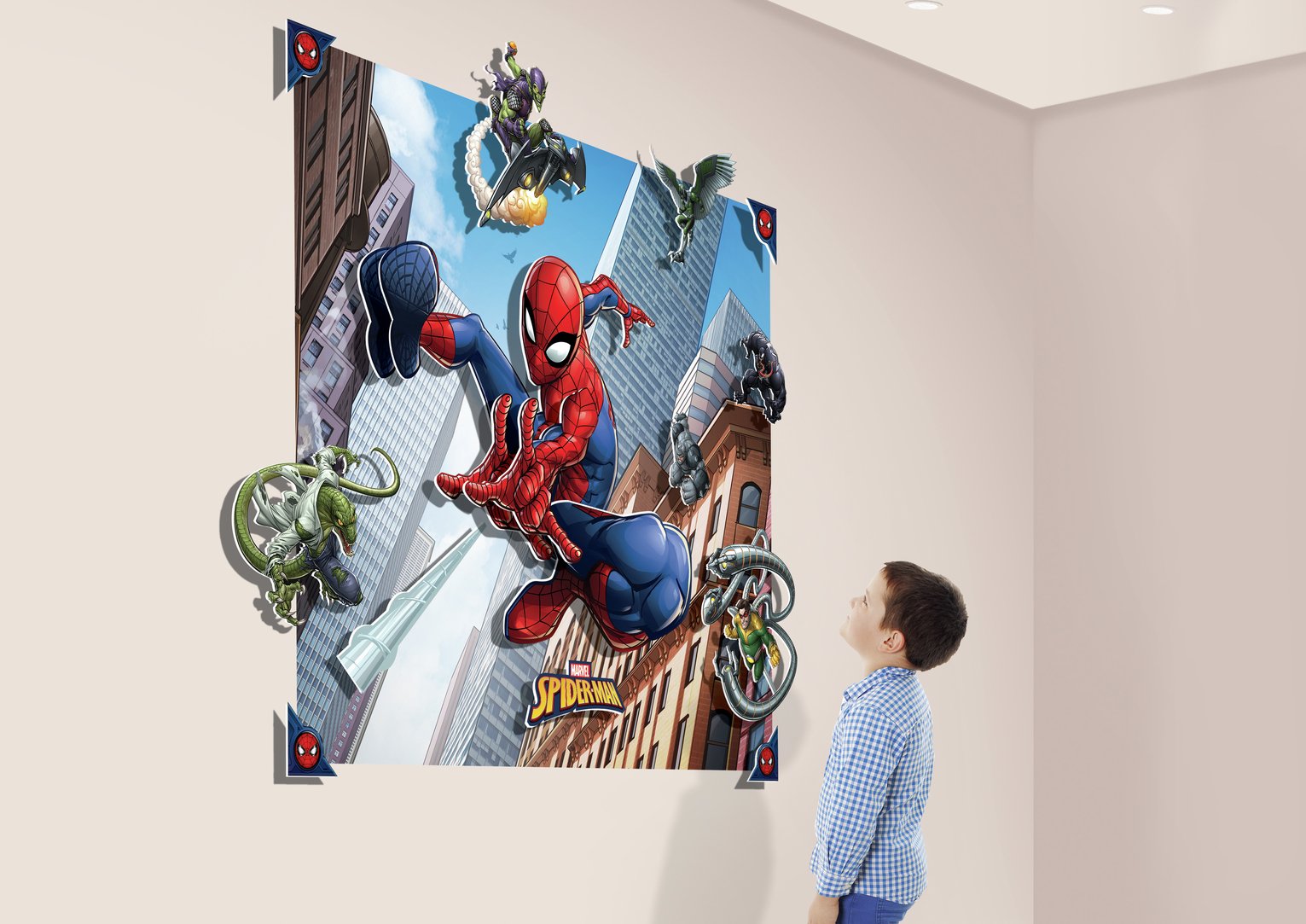 Walltastic 3D SpiderMan Wall Mural Reviews