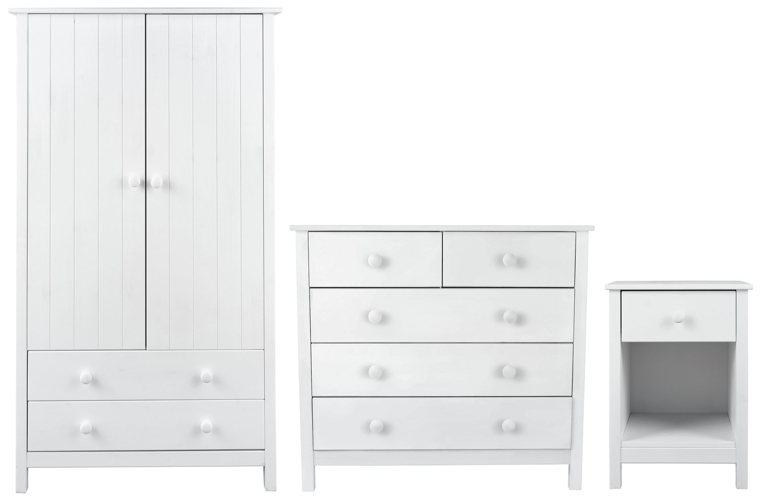 Argos Home Scandinavia White 3 Piece Bedroom Package Reviews