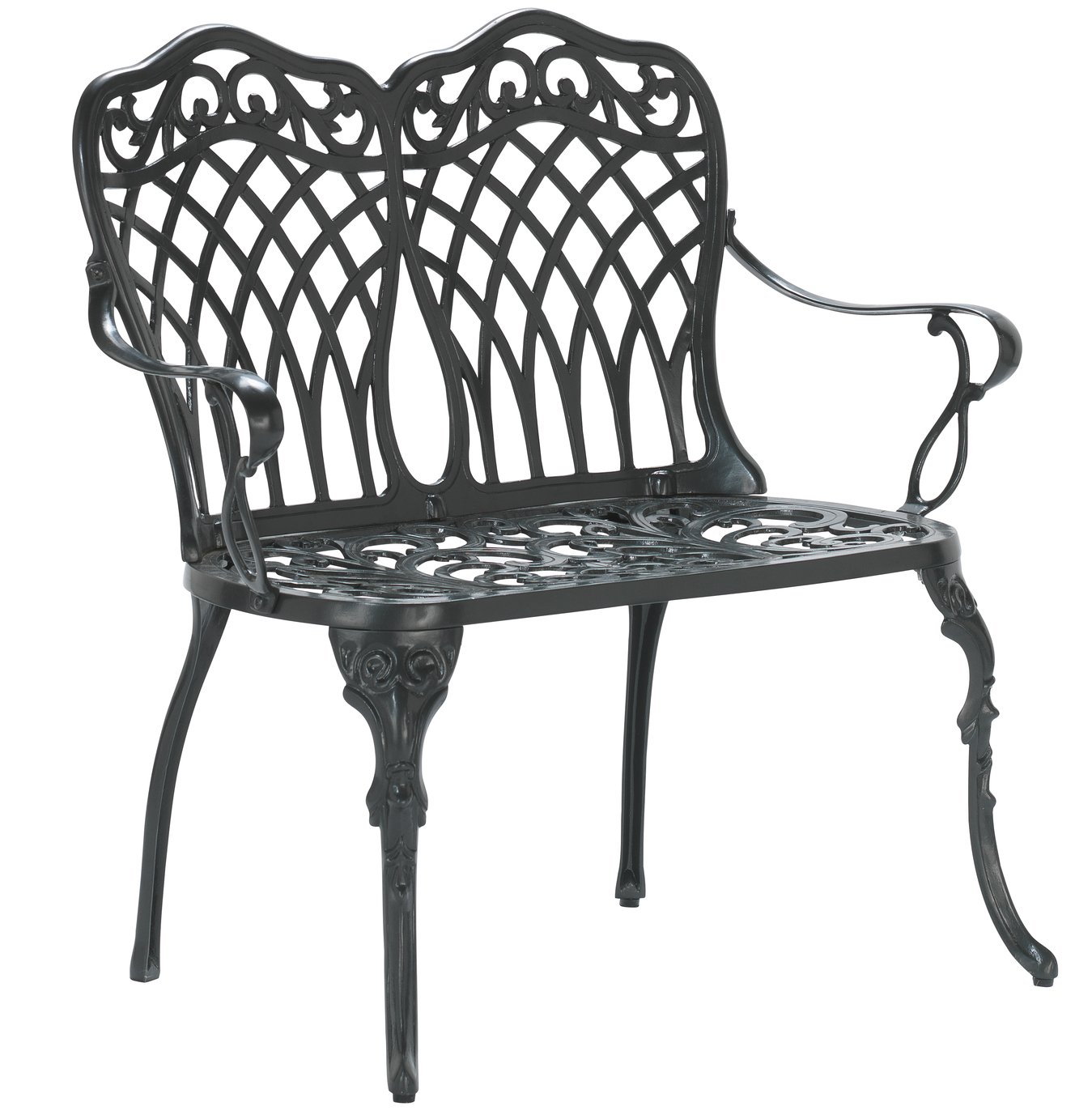 Argos Home Kensington Cast Aluminium 2 Seater Garden Bench Reviews