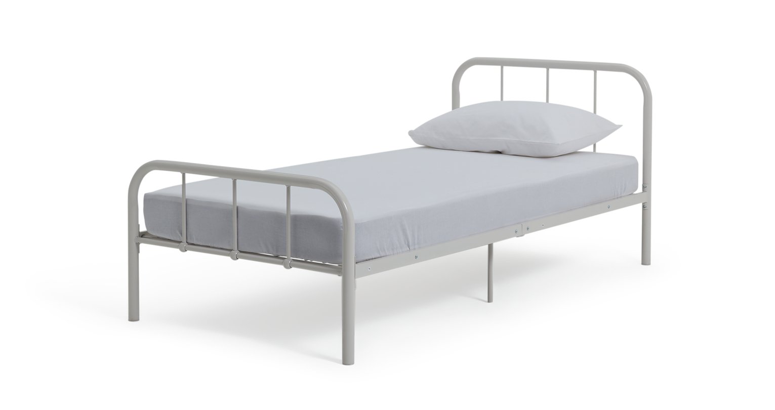 Argos Home Charlie White Metal Single Bed Frame Reviews