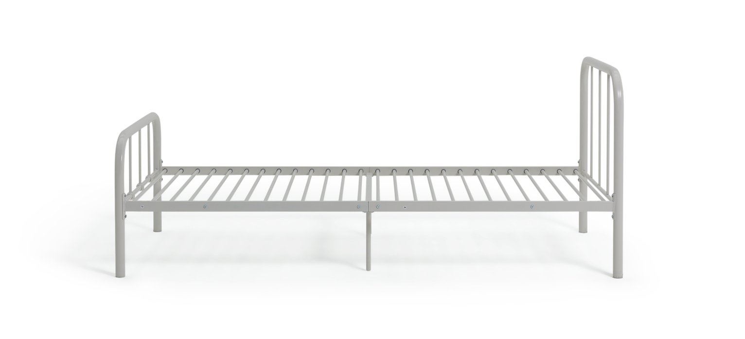 Argos Home Charlie White Metal Single Bed Frame Reviews