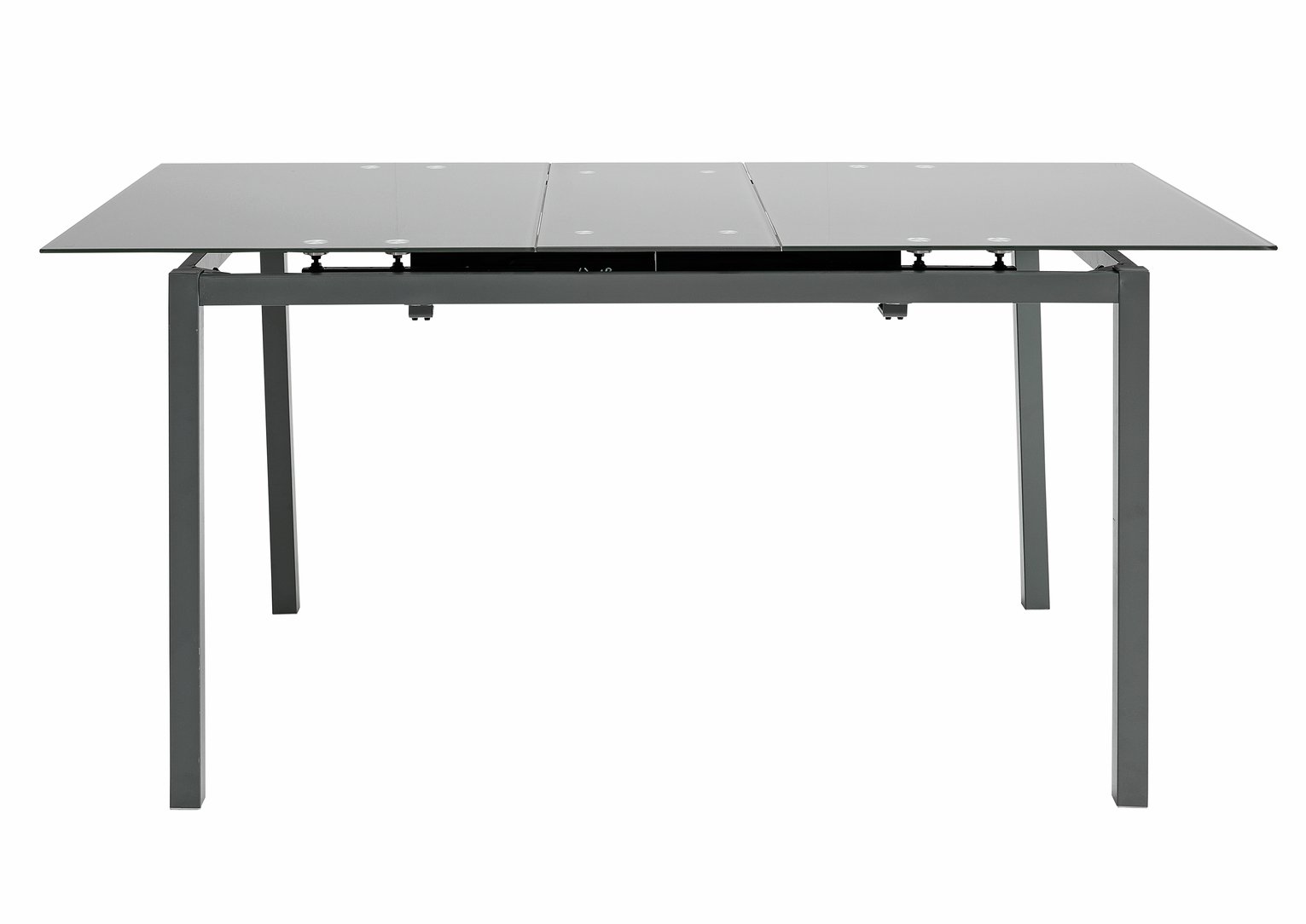 Hygena Lido Glass Extendable Table and 4 Chairs Reviews