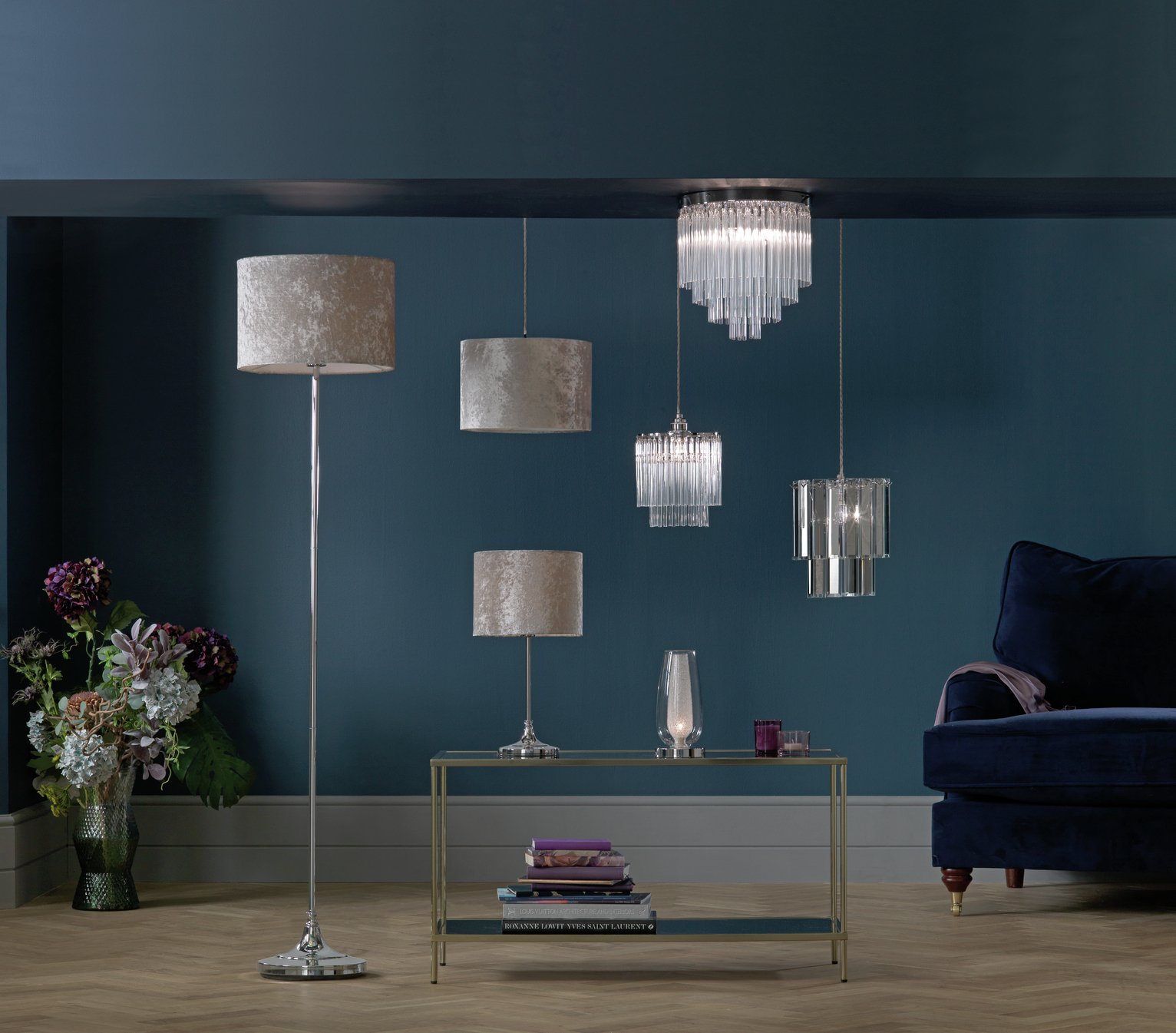 Argos Home Rhodes 3 Light Glass Rods Ceiling Light Reviews